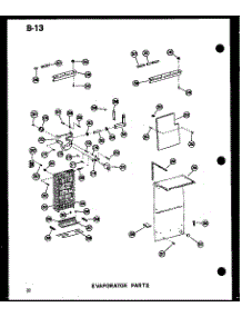 06 - Evap Parts parts for Amana Refrigerator SDI22W-A / P6035032W A from AppliancePartsPros.com