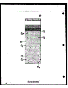 04 - Evap Cover parts for Amana Refrigerator SDI25E from AppliancePartsPros.com