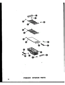 09 - Fz Interior Parts parts for Amana Refrigerator SDI25W-C / P6034044W C from AppliancePartsPros.com