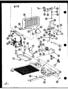 05 - Page 10 parts for Amana Refrigerator SDI522FA / P7540010W A from AppliancePartsPros.com
