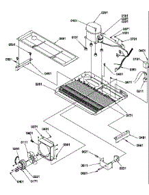 08 - Machine Compartment parts for Amana Refrigerator SG19SW / P1193702W W from AppliancePartsPros.com