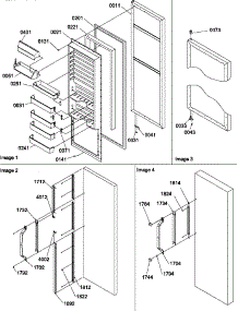 10 - Ref Door parts for Amana Refrigerator SGD22TW / P1303510W W from AppliancePartsPros.com