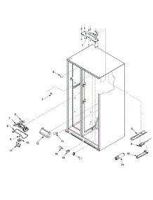 05 - Evap Fan Assy And Lights parts for Maytag Refrigerator SK535-2 / PSK535062W0 from AppliancePartsPros.com