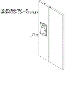09 - Handles And Trim parts for Maytag Refrigerator SK535-2 / PSK535062W0 from AppliancePartsPros.com