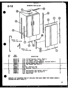 06 - Page 10 parts for Amana Refrigerator SKI22F-C / P7540011W C from AppliancePartsPros.com