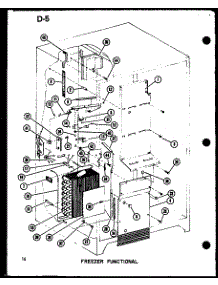 03 - Fz Functional parts for Amana Refrigerator SKI22F-G / P7540011W G from AppliancePartsPros.com