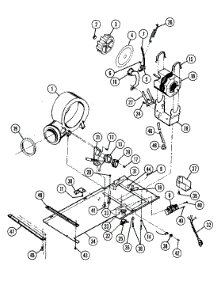 04 - Motor-Dryer parts for Maytag Washer Dryer Combo SL10AN-A03 from AppliancePartsPros.com