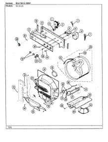 02 - Control Panel parts for Maytag Washer Dryer Combo SL11AA from AppliancePartsPros.com
