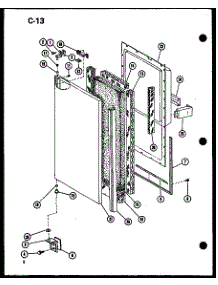07 - Page 2 parts for Amana Refrigerator SLDI22F-1-L / P7540014W L from AppliancePartsPros.com