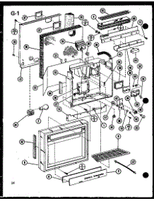 05 - Page 10 parts for Amana Refrigerator SLDI25F-L / P7642101W L from AppliancePartsPros.com
