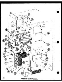 05 - Fz Functional parts for Amana Refrigerator SLI25GL / P7745510W L from AppliancePartsPros.com