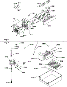 07 - Ice Maker Parts And Add On Ice Maker Kit parts for Amana Refrigerator SM22TBW / P1190212W W from AppliancePartsPros.com