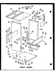 03 - Chassis Assy parts for Amana Compactor SMC-1-C / P1801101T C from AppliancePartsPros.com