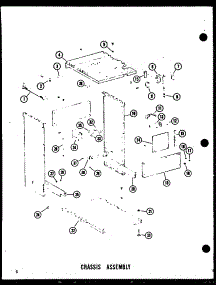 03 - Chassis Assy parts for Amana Compactor SMCD-2B-C / P1801116T C from AppliancePartsPros.com