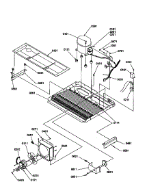 09 - Machine Compartment parts for Amana Refrigerator SMD21TBW / P1193914W W from AppliancePartsPros.com
