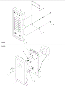 03 - Control Panel Assembly parts for Amana Microwave SNAC700.D from AppliancePartsPros.com
