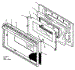 06 - Oven Door Assy