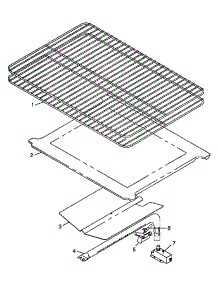 05 - Oven Components parts for Amana Range SNP26AH0 / P1143160N from AppliancePartsPros.com