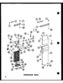 04 - Evap Parts parts for Amana Refrigerator SP19B / P7332046W from AppliancePartsPros.com