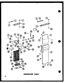 04 - Evap Parts parts for Amana Refrigerator SP19C-L / P7390002W L from AppliancePartsPros.com
