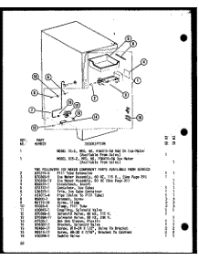 10 - Page 12 parts for Amana Refrigerator SP19E-C / P7410002W C from AppliancePartsPros.com
