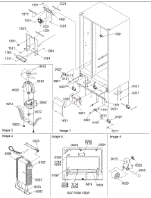 03 - Drain, Rollers, And Evap Assy parts for Amana Refrigerator SPD26VL / P1315210W L from AppliancePartsPros.com