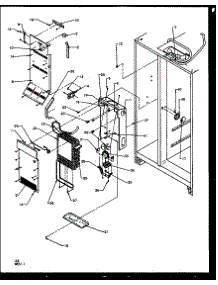 05 - Evap And Air Handling parts for Amana Refrigerator SQD22NBW / P1162412W W from AppliancePartsPros.com