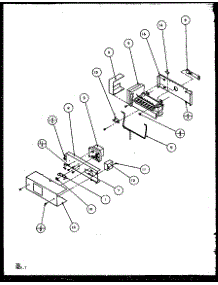 10 - Ice Maker parts for Amana Refrigerator SQD25MB3E / P1153404W E from AppliancePartsPros.com