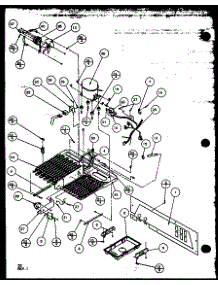 13 - Machine Compartment - Tec Comp parts for Amana Refrigerator SQD25MBL / P1153402W L from AppliancePartsPros.com