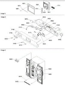 05 - Facade Dispenser Cover, Elect Brkt Assy parts for Amana Refrigerator SQD26VW / P1315203W W from AppliancePartsPros.com