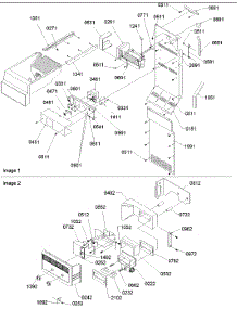 09 - Ice Maker / Control Assy parts for Amana Refrigerator SQD26VW / P1315203W W from AppliancePartsPros.com