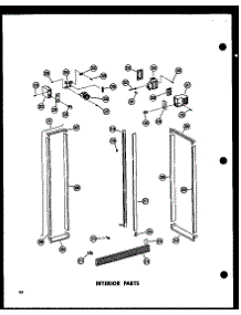 08 - Interior Parts parts for Amana Refrigerator SR17G-1-C / P6020109W C from AppliancePartsPros.com