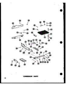 03 - Condensor Parts parts for Amana Refrigerator SR17W / P6034041W from AppliancePartsPros.com