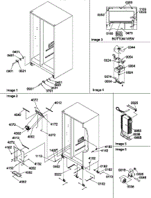 04 - Drain System, Rollers, And Evap Assy parts for Amana Refrigerator SR20TW / P1190102W W from AppliancePartsPros.com