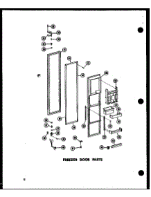 06 - Fz Door Parts parts for Amana Refrigerator SR22A-A / P6035008W A from AppliancePartsPros.com