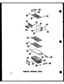 07 - Fz Interior Parts parts for Amana Refrigerator SR22A-AG / P6035008W G from AppliancePartsPros.com