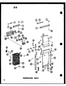 04 - Evap Parts parts for Amana Refrigerator SR22E-1-C / P7487023W C from AppliancePartsPros.com