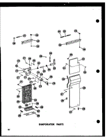 03 - Evap Parts parts for Amana Refrigerator SR25G-1 / P6020101W from AppliancePartsPros.com