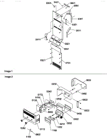 03 - Control Assy parts for Amana Refrigerator SR25TL / P1194002W L from AppliancePartsPros.com