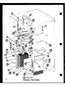 04 - Fz Functional parts for Amana Refrigerator SR522FA / P7700003W A from AppliancePartsPros.com