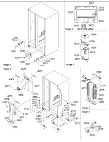 04 - Drain, Rollers And Evap Assy parts for Amana Refrigerator SRD20S4E / P1190816W E from AppliancePartsPros.com