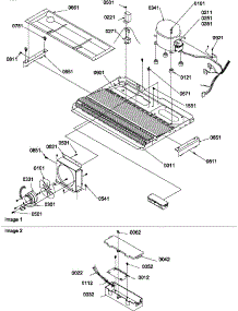 10 - Machine Compartment parts for Amana Refrigerator SRD22VPSE / P1190322W E from AppliancePartsPros.com