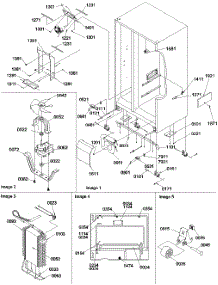 04 - Drain, Rollers And Evap Assy parts for Amana Refrigerator SRD23VE / P1315306W E from AppliancePartsPros.com