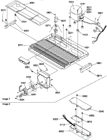 10 - Machine Compartment parts for Amana Refrigerator SRD25S3W / P1190317W W from AppliancePartsPros.com