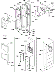 05 - Fz Door parts for Amana Refrigerator SRD25VPSE / P1190331W E from AppliancePartsPros.com