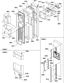 05 - Fz Door parts for Amana Refrigerator SRD27S4E / P1190306W E from AppliancePartsPros.com