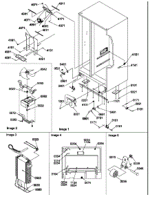 04 - Drain Systems, Rollers, And Evap Assy parts for Amana Refrigerator SRD27S4L / P1190306W L from AppliancePartsPros.com