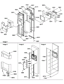 05 - Fz Door parts for Amana Refrigerator SRD27TPW / P1190312W W from AppliancePartsPros.com