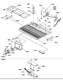 10 - Machine Compartment parts for Amana Refrigerator SRD27TPW / P1190312W W from AppliancePartsPros.com