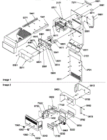 09 - Ice Maker / Control Assy parts for Amana Refrigerator SRD325S5E / P1307203W E from AppliancePartsPros.com
